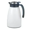 Null Isolierkanne GLACE, Inhalt: 1,5 Liter, Doppelwandiger Edelstahl, Weiß Lackiert, -coffee saucer shop 02169b30 d16e 40a4 ac91 bd1b8b074035 4