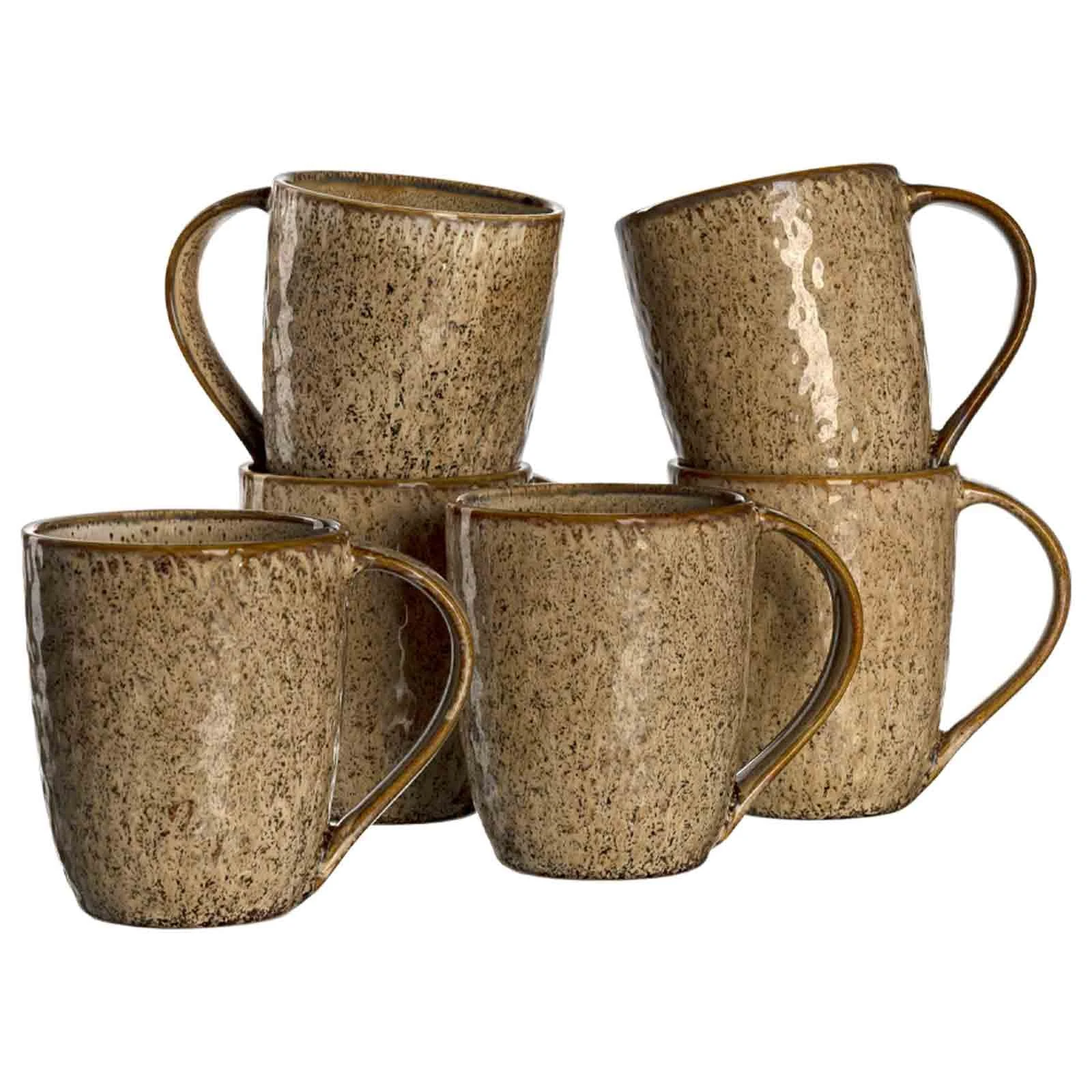 Leonardo MATERA Keramikbecher 430 Ml Beige 6er Set 3 Leonardo MATERA Keramikbecher 430 Ml Beige 6er Set