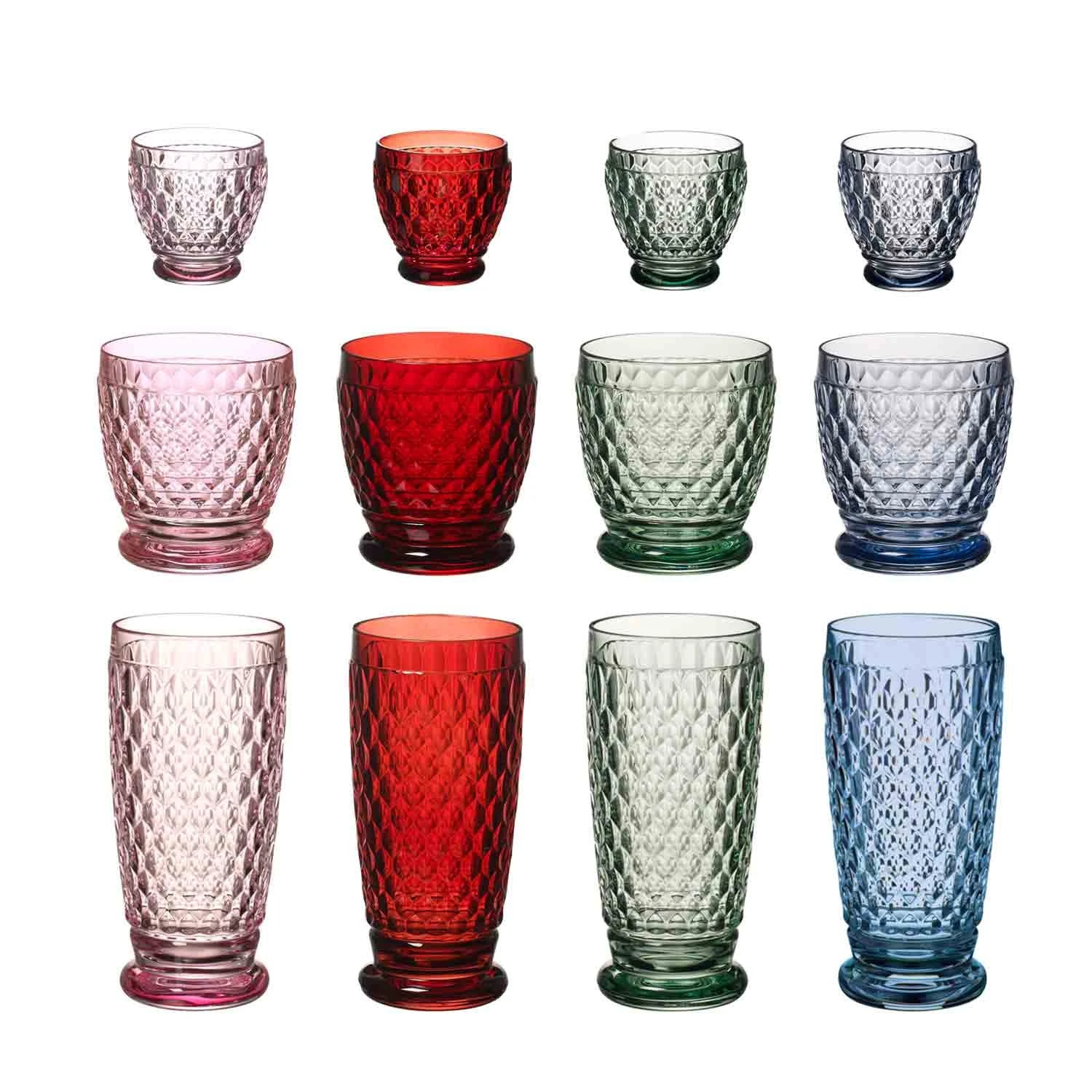 Villeroy & Boch Boston Coloured Wein- & Longdrinkgläser 12er Set Rosa 7 Villeroy & Boch Boston Coloured Wein- & Longdrinkgläser 12er Set Rosa – Bild 5