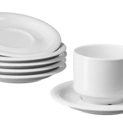 Metro-professional METRO Professional Caterer Untertasse, Porzellan, Ø 15.7 Cm, 6 Stück -coffee saucer shop 16440c61 9258 4ada a1b9 b2033f7aca41 scaled