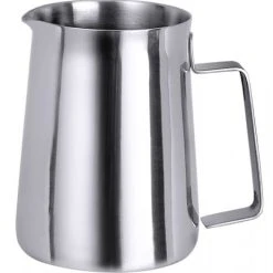 2x Contacto Milch-/Wasserkanne Aus Edelstahl. Volumen: 0.3 L. Bodendurchmesser: 7.5 Cm. Höhe: 10 Cm