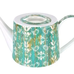 Null Kanne Diamantporzellan - Shabby Chic Holz Grün - 4210