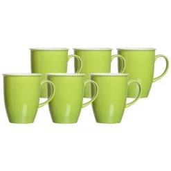 Leonardo MATERA Keramikbecher 430 Ml Grün 2er Set -coffee saucer shop 24cf1b67 b8a9 468e bc3f a38c08b7722d 1