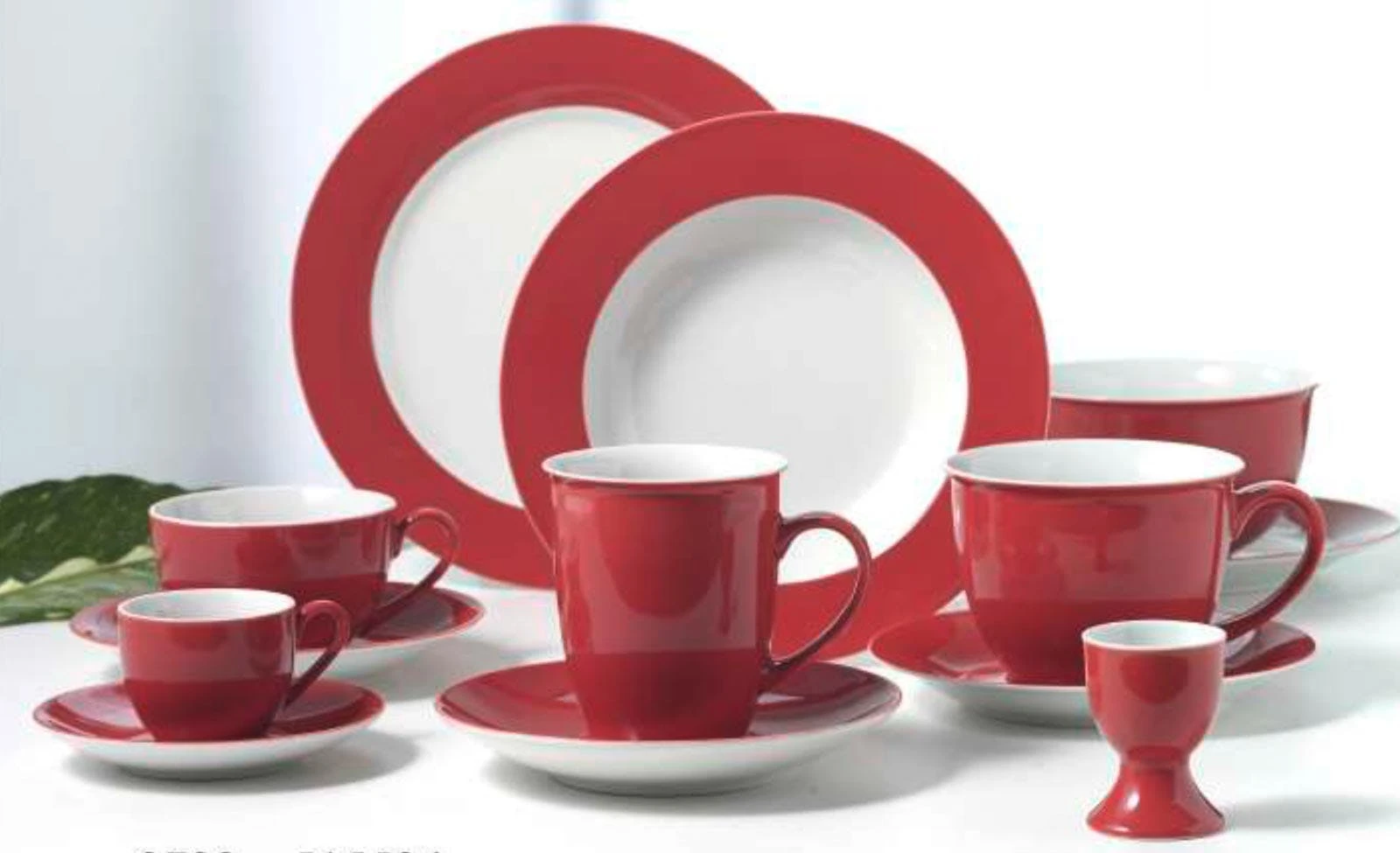 Ritzenhoff & Breker DOPPIO Jumbountertasse 17 Cm Rot 6er Set 8 Ritzenhoff & Breker DOPPIO Jumbountertasse 17 Cm Rot 6er Set – Bild 6
