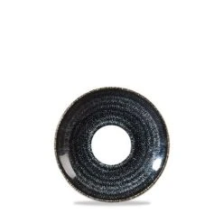 Churchill 12 X Espresso Untertasse 12cm STUDIO PRINTS HOMESPUN Charcoal Black