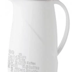 Esmeyer 2x Isolierkanne LOFT, Inhalt: 1,0 Liter, Farbe: Weiß, Höhe: Ca. 235 Mm, -coffee saucer shop 2defc569 eef8 4ccb a68c a65bf51d1550