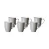 Ritzenhoff & Breker DOPPIO Kaffeebecher 320 Ml Grau 6er Set -coffee saucer shop 2e9e1b42 1843 4e9f 89f4 08d3c34badf1