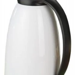 Esmeyer 2x Isolierkanne LOFT, Inhalt: 1,0 Liter, Farbe: Weiß, Höhe: Ca. 235 Mm,