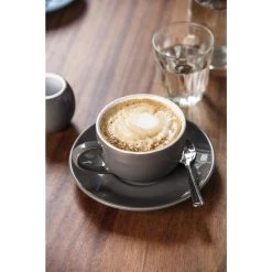 Olympia Cafe Cappuccinotassen Grau 34cl -coffee saucer shop 3675aed5 2651 493b 8c2c a7166d9447a1