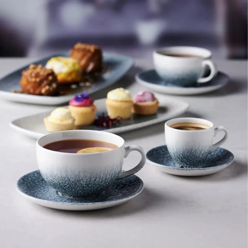 Churchill Studio Prints Raku Collection Espresso-Untertasse Topaz Blue ø11,8cm Blau (12 Stück) Von CHEFGASTRO 8 Churchill Studio Prints Raku Collection Espresso-Untertasse Topaz Blue ø11,8cm Blau (12 Stück) Von CHEFGASTRO – Bild 6