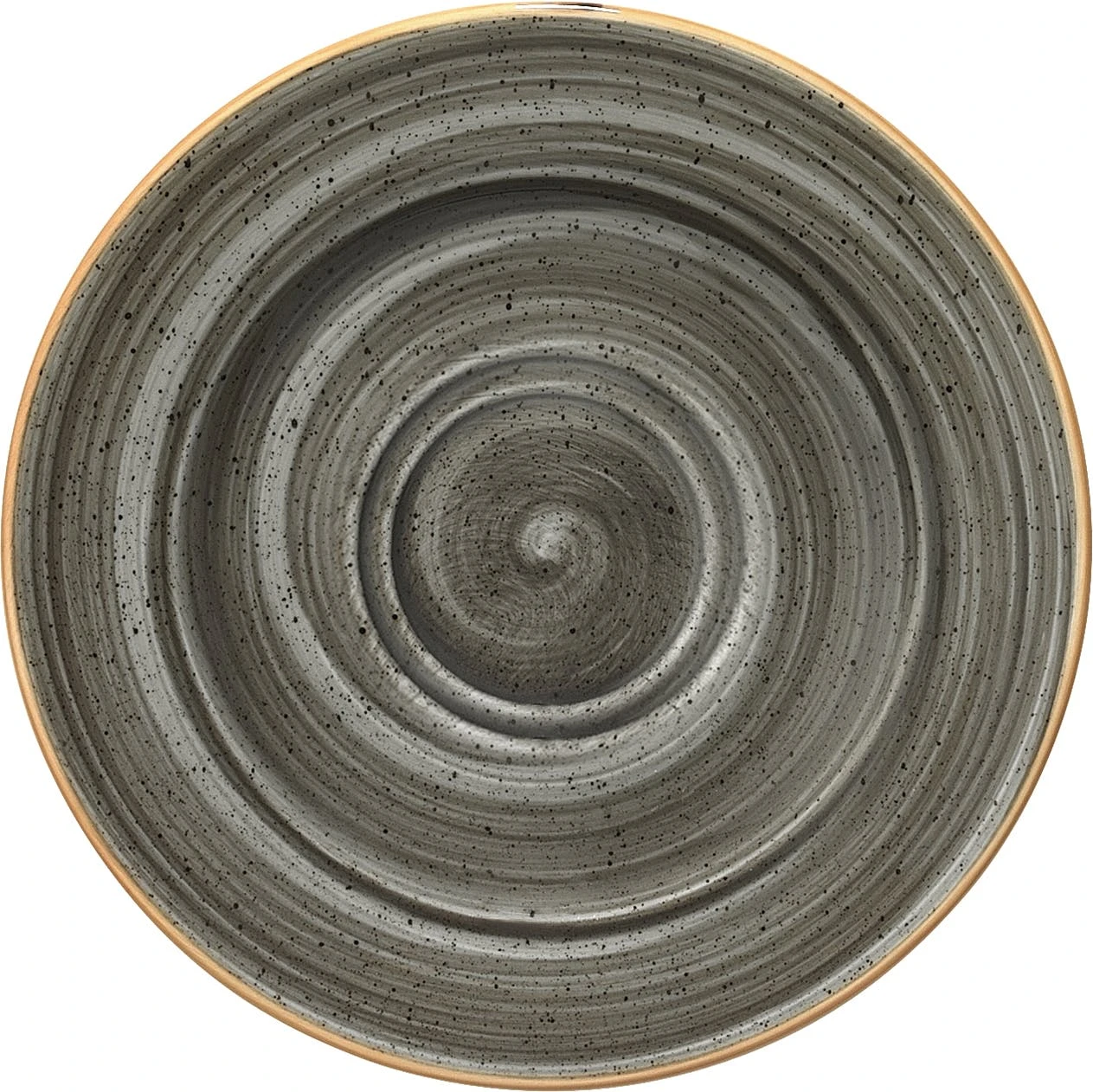 Bonna Premium Porcelain ASCRIT04CT Aura Space Untertasse, Untersetzer, Porzellan, Grau, 1 Stück 3 Bonna Premium Porcelain ASCRIT04CT Aura Space Untertasse, Untersetzer, Porzellan, Grau, 1 Stück