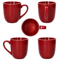 Null 4er Set Linus Rot Kaffeebecher - 404128 -coffee saucer shop 4b46cd59 3bd6 4777 9d10 5e7cf37b3221