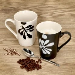 Null 2er Set Kaffeebecher Matty 250ml Schwarz & Weiß - 2016732 -coffee saucer shop 566c849b 5758 4f8b be7a ab11d2ab273a