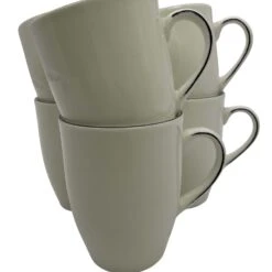 Becher Kaffeetassen Teetassen Tassen Mit Henkel Geschirr Service Kaffeeset Porzellan 6 Personen Weiß Schwarz 6er Set Bonna Madera Mint Cosmos Black -coffee saucer shop 569650ab 2d78 4b20 bdc6 9de84bafc04e scaled