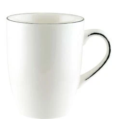 Becher Kaffeetassen Teetassen Tassen Mit Henkel Geschirr Service Kaffeeset Porzellan 6 Personen Weiß Schwarz 6er Set Bonna Madera Mint Cosmos Black -coffee saucer shop 5871d419 b618 4f3d 8f42 7a99ed6ca0ac