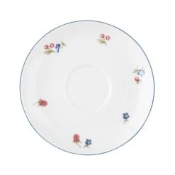 Esmeyer 6 X Seltmann Untere Zur Teetasse 13 Cm, Form: Sonate, Dekor: 34032 Nostalgie