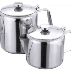 2x Contacto Milch-/Wasserkanne. Edelstahl. Volumen: 0.3 L. Höhe: 10 Cm -coffee saucer shop 61faf1ee 3395 4eb1 ab43 e1b6ef373588