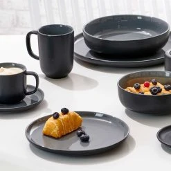 Ritzenhoff & Breker JASPER Kaffeebecher 285 Ml Schwarz 6er Set -coffee saucer shop 652d447f b3a3 4837 aaaa 9f434e393194