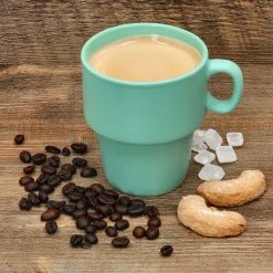 Null 6er Set Kaffeebecher Mit Ständer Stata 250ml Mint Tasse Henkel Porzellan Stapelbar -coffee saucer shop 692c9cd4 f881 4aca b4ae 3d4c58943d74