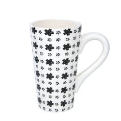 Null 4er Becher Set Keramik Dekor Sternenmosaik Schwarz/weiß - Jameson & Tailor 7682 -coffee saucer shop 7171d050 cddb 4fc8 988e 69980ead32de scaled