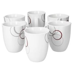 Null Kaffeebecher Corona 330ml Porzellan Weiß Mit Dekor -coffee saucer shop 7acdde88 8d2b 499b 94f9 9c9cd2b727ee