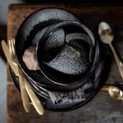 Leonardo MATERA Keramikunterteller 15 Cm Anthrazit Für Becher Und Tasse -coffee saucer shop 8583385d ee7b 47a0 8821 77c57c45238f