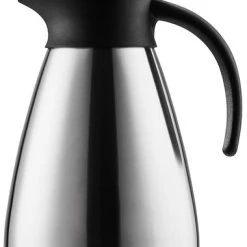 Metro-professional METRO Professional Isolierkanne, Edelstahl, 1 L, Schwarz/ Silber -coffee saucer shop 8784fc6c 5963 4270 85b9 7a8bbce31a6e