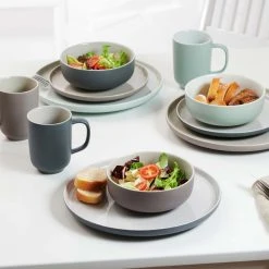 Ritzenhoff & Breker JASPER Kaffeebecher 285 Ml Grau 6er Set -coffee saucer shop 89712f3b c020 451e a041 7f1710db8acc