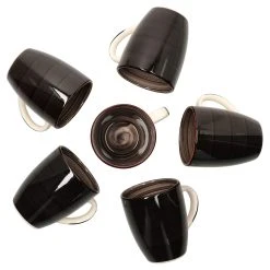 Null 6er Set Coffeeblack Kaffeebecher Mit Henkel Schwarz - 24326256 -coffee saucer shop 8d7ce764 d13a 490a 9577 0a54f240aa36