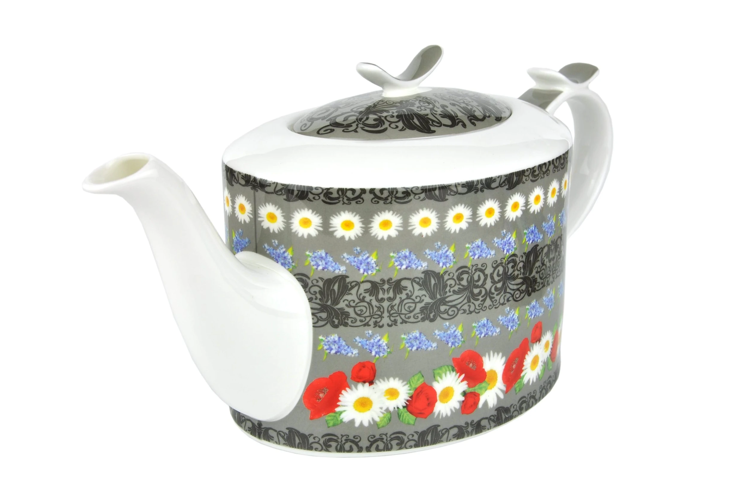 Null Kanne Diamantporzellan - Blümchen Rot - 4190 4 Null Kanne Diamantporzellan - Blümchen Rot - 4190 – Bild 2