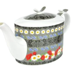 Null Kanne Diamantporzellan Modern Gänseblümchen-Dekor - 4750