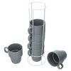 Null 6er Set Kaffeebecher Mit Ständer Stata 250ml Grau Tasse Henkel Porzellan Stapelbar 2 Null 6er Set Kaffeebecher Mit Ständer Stata 250ml Grau Tasse Henkel Porzellan Stapelbar -coffee saucer shop 9fc5fbb0 def5 4c1b 8178 a0edb6d2508f 1