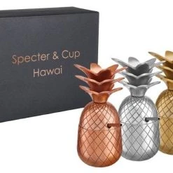 Null Mood Gold - Ananas - Cocktail Becher 300ml Mit Deckel Und Strohhalm -coffee saucer shop a2d317b8 0a5c 4d97 a40b 2ad6bb37ad42 3