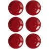 Ritzenhoff & Breker DOPPIO Jumbountertasse 17 Cm Rot 6er Set -coffee saucer shop a6956302 8e5f 45bd b647 f6e879261bcc 1