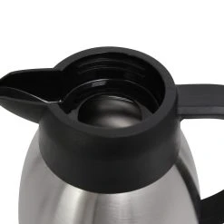 Metro-professional METRO Professional Isolierkanne, Edelstahl, 1 L, Schwarz/ Silber -coffee saucer shop a932d08f 3ca0 4f4d b0ff 9bb2ae2557d5 scaled