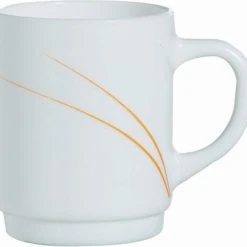 Esmeyer 6 X Henkelbecher 25 Cl, Stapelbar Toronto Passion ARCOPAL