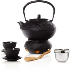 Null Bonvivre© Teewärmer Aus Emailliertem Gusseisen | Stövchen Im Asiatischen Stil - Ideal Für Japanische Teezeremonien | Teelichthalter Teekannenwärmer -coffee saucer shop bbc346ec 976b 4534 81fc dbc71fdc904d 7