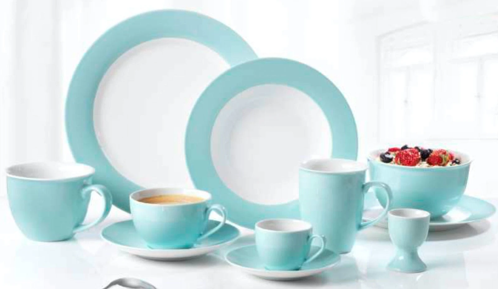 Ritzenhoff & Breker DOPPIO Espressountertasse 12 Cm Türkis 6er Set - A 8 Ritzenhoff & Breker DOPPIO Espressountertasse 12 Cm Türkis 6er Set - A – Bild 6