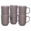 Ritzenhoff & Breker JASPER Kaffeebecher 285 Ml Taupe 6er Set -coffee saucer shop c66f70e9 9c93 4836 b83e 8f06b992a19a