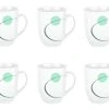 Null 6er Set Kaffeebecher Corona 330ml Porzellan Weiß Mit Dekor -coffee saucer shop cbc543cc a4e8 4714 a502 02622687222f 1