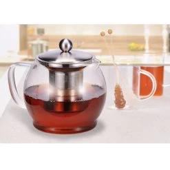 Null Teekanne Kaffeekanne Teebereiter Kanne Bereiter Aus Glas Mit Filter Teesieb 1,2L -coffee saucer shop cbed47ba 65cb 46bf 8d6e b3b00168cac5
