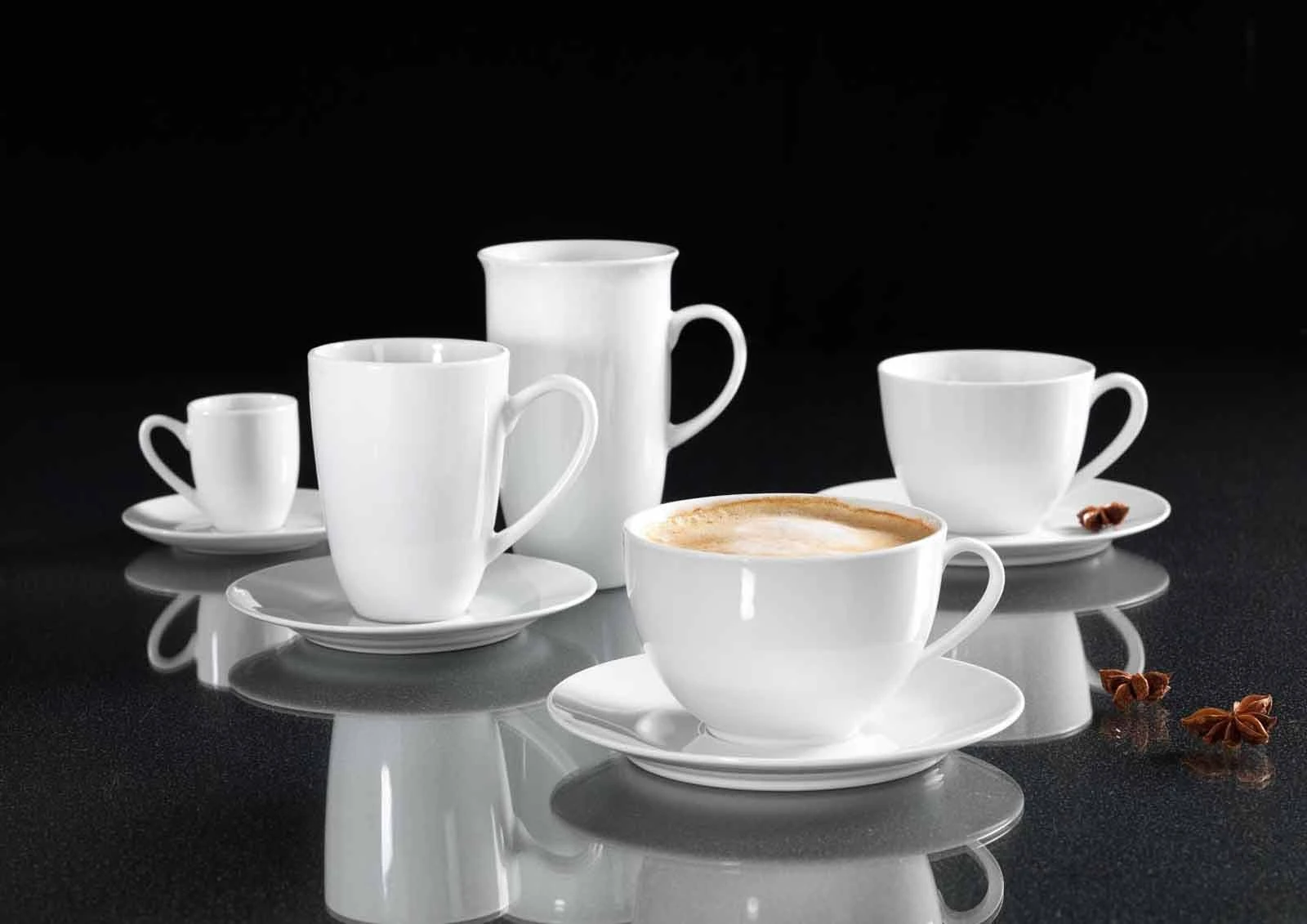 Ritzenhoff & Breker BIANCO Untertasse Kaffee 6er Set 8 Ritzenhoff & Breker BIANCO Untertasse Kaffee 6er Set – Bild 6