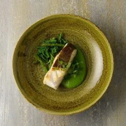 Churchill Stonecast Plume Line Untertasse Plume Green ø15,6cm Grün (12 Stück) Von CHEFGASTRO -coffee saucer shop d2e9d47a e7ec 4b0a a959 099be1c61f68