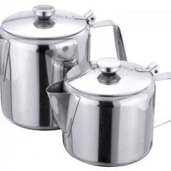 2x Contacto Teekanne. Edelstahl. Volumen: 0.8 L. Durchmesser: 11.5 Cm. Höhe: 11 Cm -coffee saucer shop e2b939f9 084a 40c1 8123 460a3382ee88