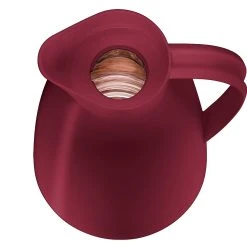 Null Alfi Isolierkanne ECO, 1,0 Liter, Rubinrot (6463009) 1 Stück -coffee saucer shop e2c7144d dc84 4c60 9f67 13325213abe7