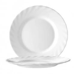 24x Arcoroc Kaffeeuntertasse 14 Cm Form Trianon Uni Weiß - Arcoroc -coffee saucer shop e5104b73 6789 49f0 98fd 09cd78ff8222 1