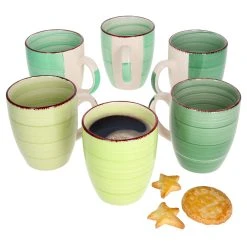 Null 6er Set Kaffeebecher Ohne Henkel Green Baita -coffee saucer shop eb499623 8576 439e adfe fc479bbbbab1 5