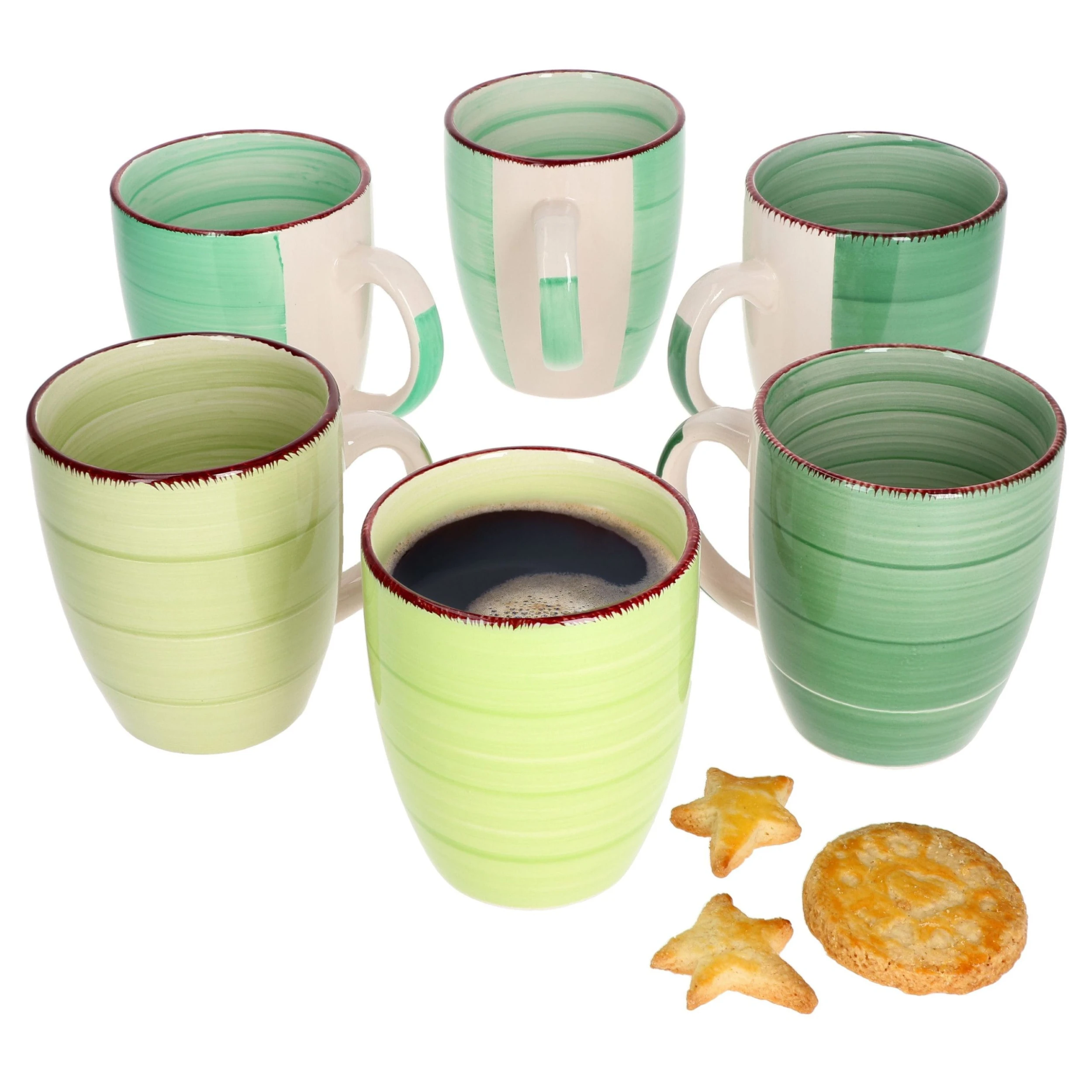 Null 6er Set Kaffeebecher Green Baita 3 Null 6er Set Kaffeebecher Green Baita