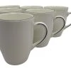 Becher Kaffeetassen Teetassen Tassen Mit Henkel Geschirr Service Kaffeeset Porzellan 6 Personen Weiß Schwarz 6er Set Bonna Madera Mint Cosmos Black -coffee saucer shop ec5741bf 5e17 4520 b38a 769d8869a303