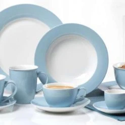 Ritzenhoff & Breker DOPPIO Jumbountertasse 17 Cm Nordic Blau 6er Set - A 14 Ritzenhoff & Breker DOPPIO Jumbountertasse 17 Cm Nordic Blau 6er Set - A -coffee saucer shop f5479423 4d11 4a48 92c2 46717f0a79c9